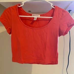 Size small pink crop top